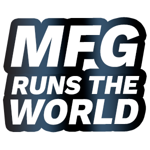Manufacturing Runs The World Logo